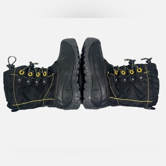 KODIAK CHARLIE GLO BOOTS W INSERT BLACK YELLOW size Youth 1 - Picture 5 of 10